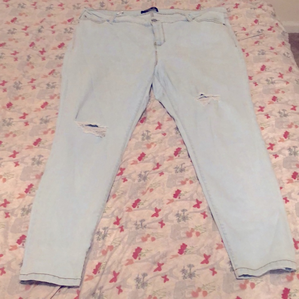 Stitch Star jeans, light blue